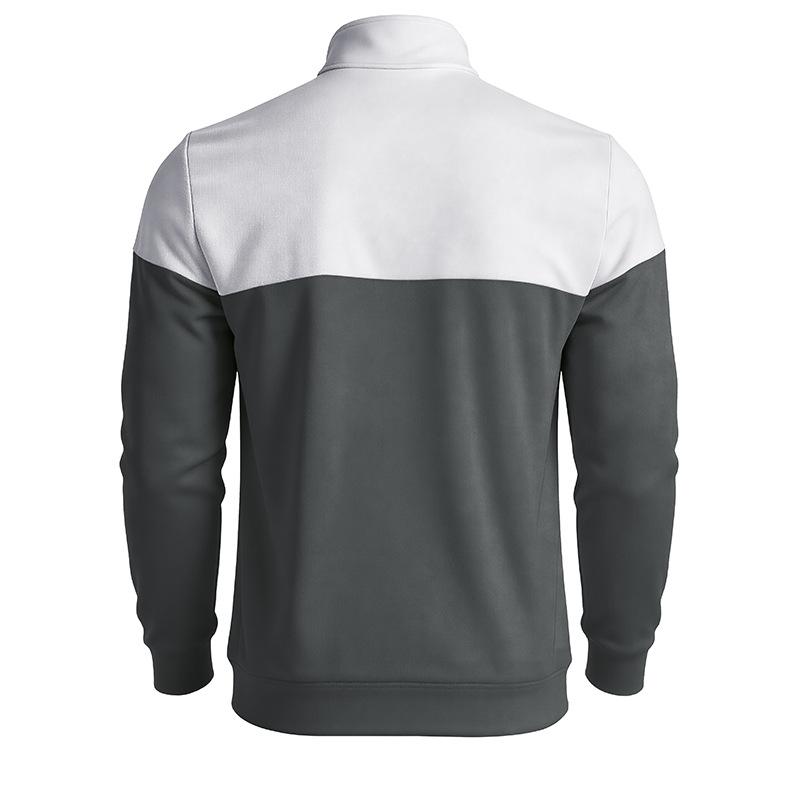 Men Half Zip Stand Collar Sweatshirt Long Sleeve Casual Loose Pullover Tops Autumn Winter Fashion Male Daily Comfortable Streetwear Sweatshirts