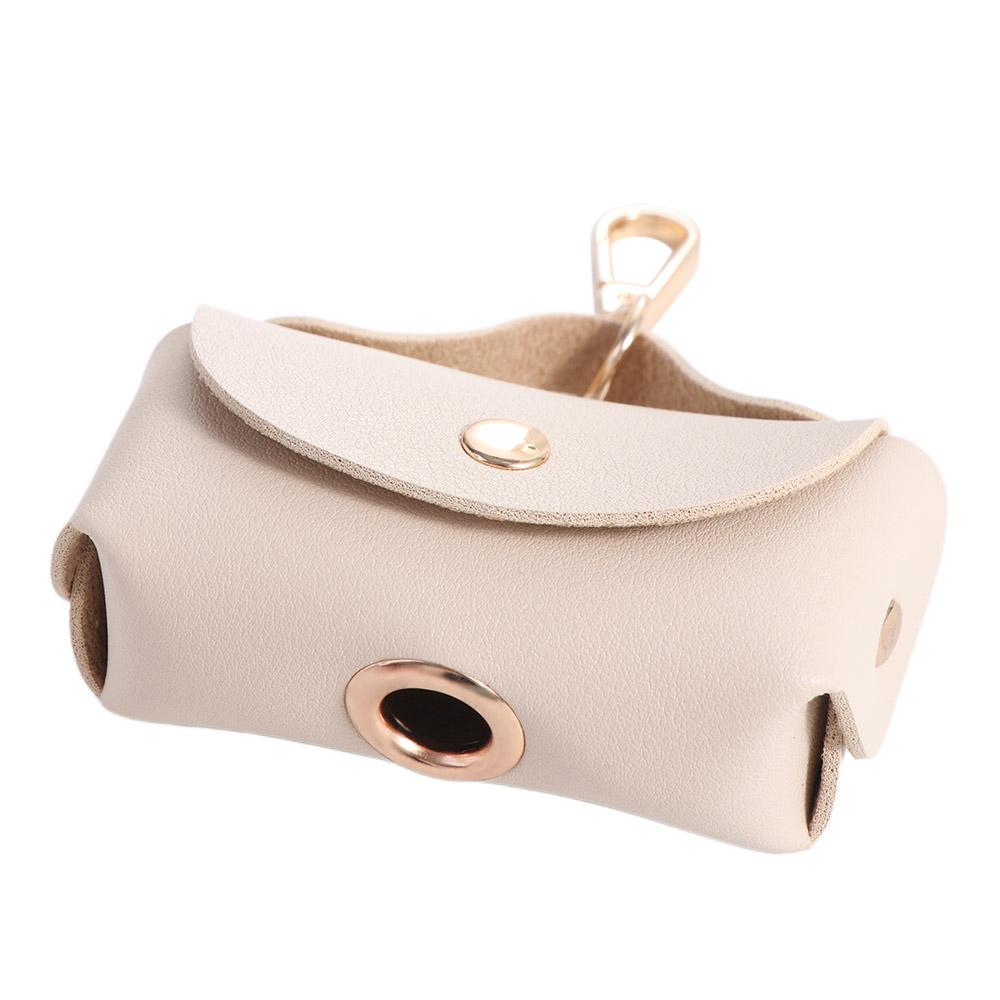 With Metal Buckle Pet Poop Bag Holder Leakproof Dog Poop Bag Carrier Waste Bag Dispenser  Outdoor