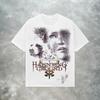 Summer Womens Haunting Grounds Graphic Tshirt Cotton Streetwear Oversized Loose Casual Short Sleeve Suitable For All Seasons