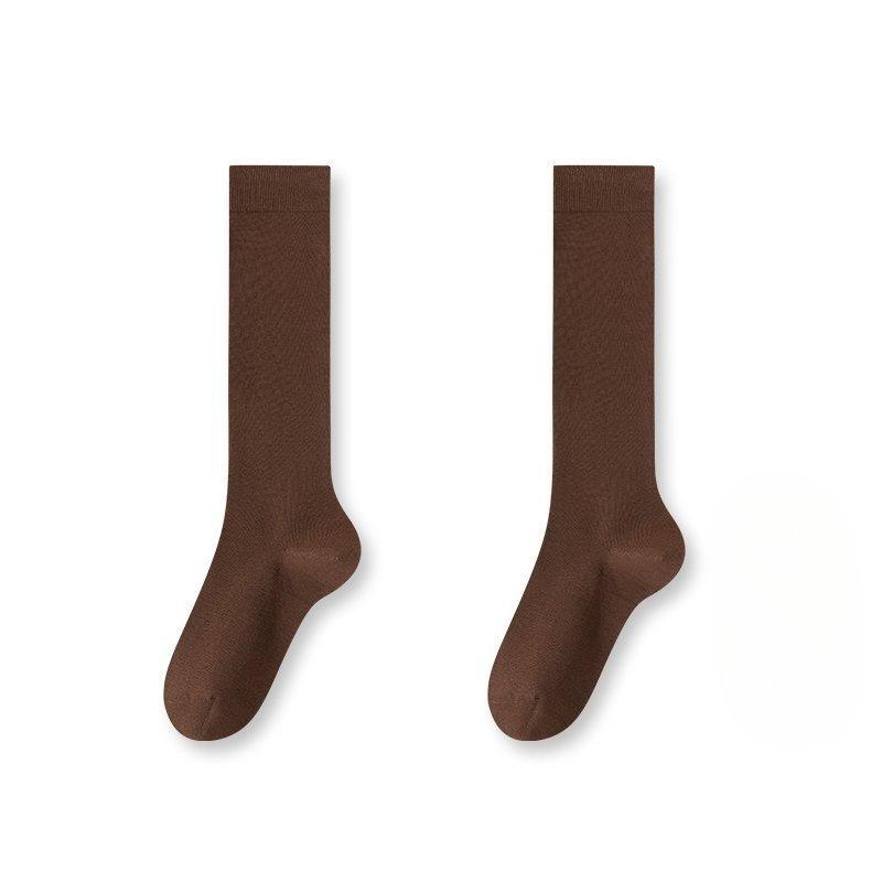 Autumn and Winter Calf Socks for Women, Warm and Slimming. Pure Cotton Spring and Autumn Long Thigh-high Socks
