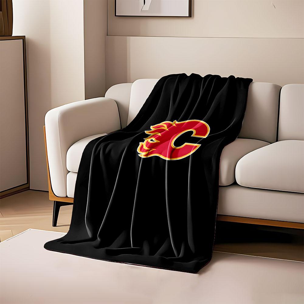 Flaming "C" Logo Blanket print blanket soft and cozy perfect for the living room bed sofa or a nap,gift