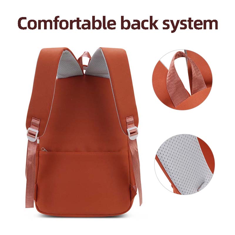 New Capybara Lightweight Burden-reducing Backpack Large Capacity Spine-Protective Wear-Resistant Waterproof Schoolbag for Primary School Students