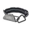 ULAC Mini Fietsslot 1200mm Opvouwbaar Rugzak Fietshelm Fietskabel Slot 3-cijferige Combinatie Anti-diefstal Fiets Fietsslot