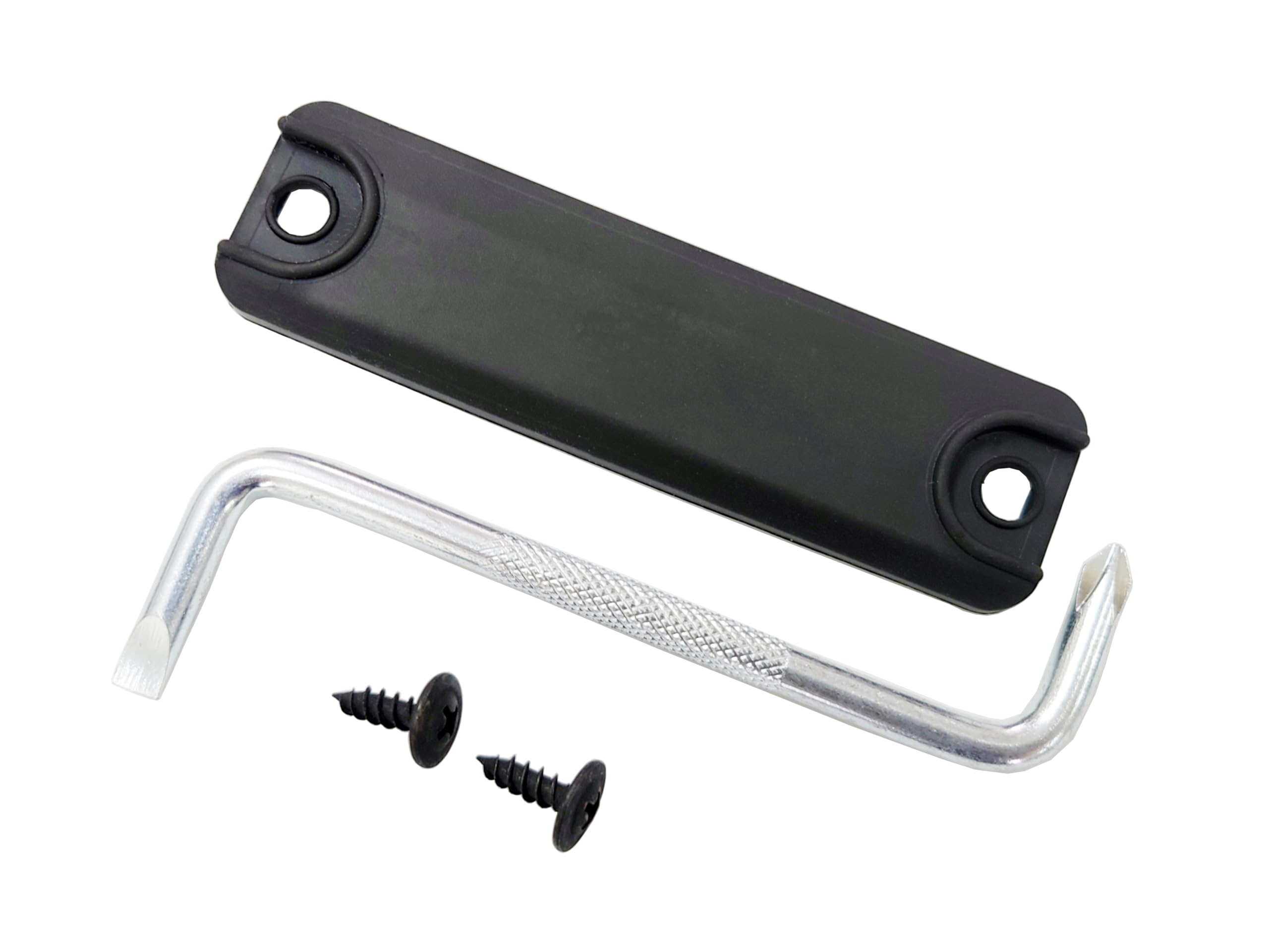 

2025 Latest Edition Trunk Opener Rubber Cover for Toyota and Lexus Repair Kit with Black Screws Numbers and G-STOP Prius, Isis, Harrier, (Part