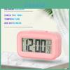 Cartoon Kids Mini Electronic Alarm Clock With Temperature Display Night Light For Childrens Room Decor