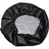 BCP Black Color PU Leather Spare Tire Cover (Fit 31-33 Inches)