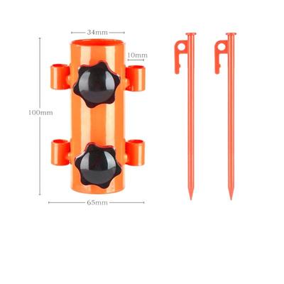Reinforced Durable Rod Holders for Camping Tents, Portable Windproof Stand for Fishing
