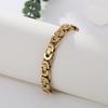 Hip Hop Retro Bracelet Titanium Steel Men'S Niche Design Heavy Industry Popular Bracelet