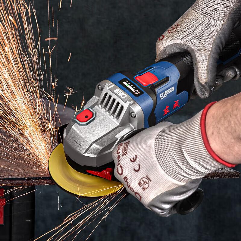 Dongcheng Brushless Cordless Angle Grinder Kit CN plug (adapter included)