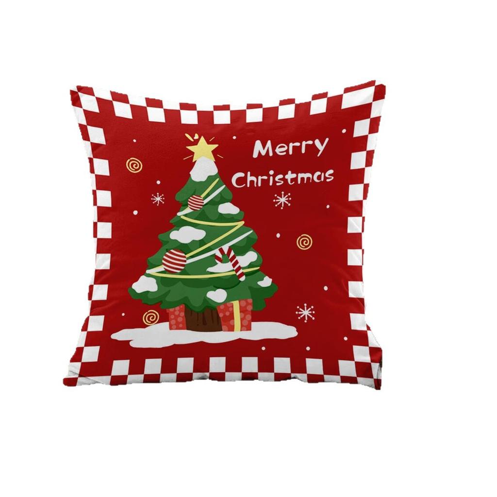 Christmas Pillow Red Festive Pillow Bedroom Living Room Sofa Cushion Cushion Christmas Decoration Best Friend Christmas Gift