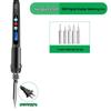 Digital Display Temperature Control Electric Soldering Iron Set for Home Repair & Welding
