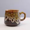 520ml Creative Kiln Change Mug Breakfast Cup Retro Coffee Cups Milk Cup Ceramic Mug Mugs Large-capacity Hand Warmer Drinkware