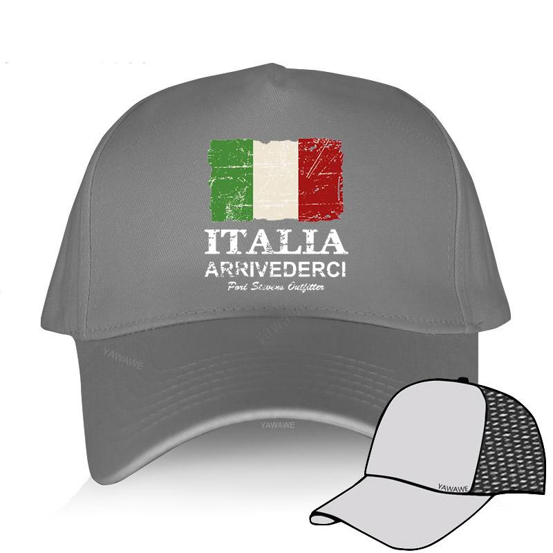 Men Women Luxury Brand Cap Vintage Italia Bandiera Baseball Caps Uomo Uomini Vendita A Buon Mercato Funny Design Summer Hat