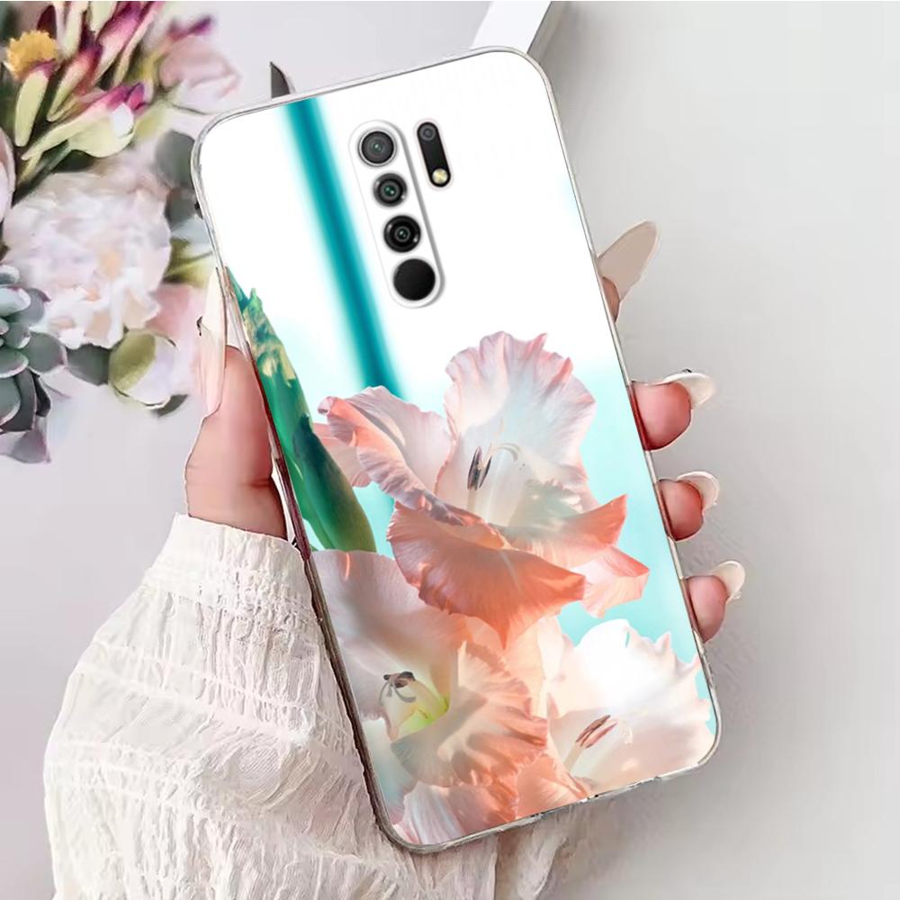 Phone Case For Xiaomi Redmi 9 Case Soft TPU Silicone Back Cover for Xiaomi Redmi 9 Redmi9 Case Transparent Bumper Cover Fundas