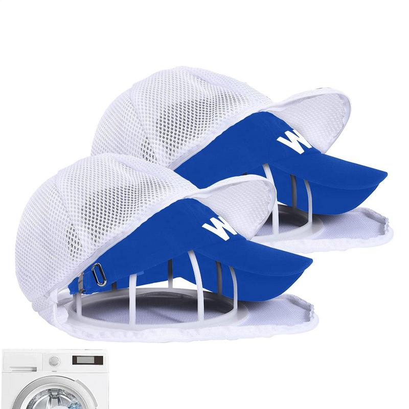 2PCS Hat Cleaning Kit with Hat Washer Cage and Laundry Bag Hat Wash Protector Baseball Cap Cleaner Baseball Capwasher