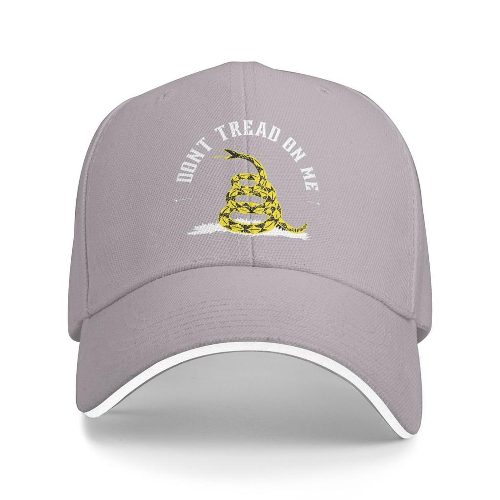 Unisex Baseball Hats Dont Tread On Me Gadsden Flag Outdoor Streetwear Summer Sports Baseball Caps Hip Hop Cap Casquette Hats