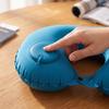 Inflatable Travel Pillow PresstoInflate Neck Portable for Passengers, Commuters,