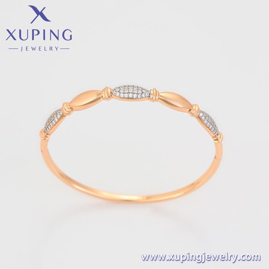 A00911029 XUPING Ювелирные изделия Экологичная медь Разноцветный Простой Модный Изящный Женский Браслет 11.4cm&A00911029 разноцветный