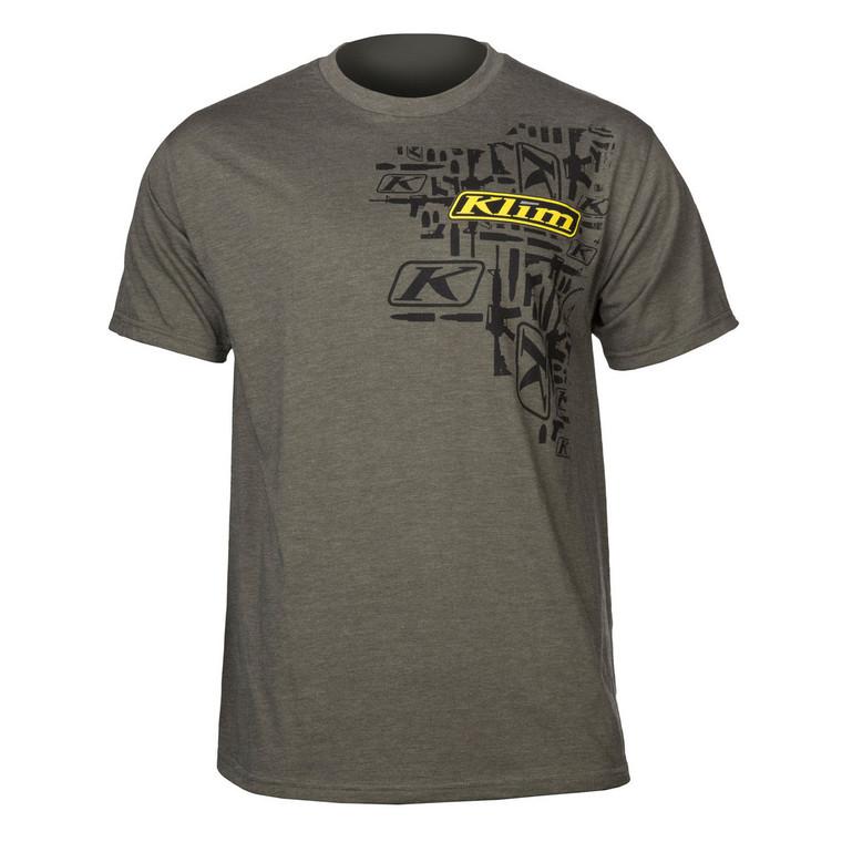 

2025 Summer New Klim Short Sleeve Crew Neck Loose Sports Casual Men s and Women s T-Shirt Top Short-sleeved Sweatshirt S