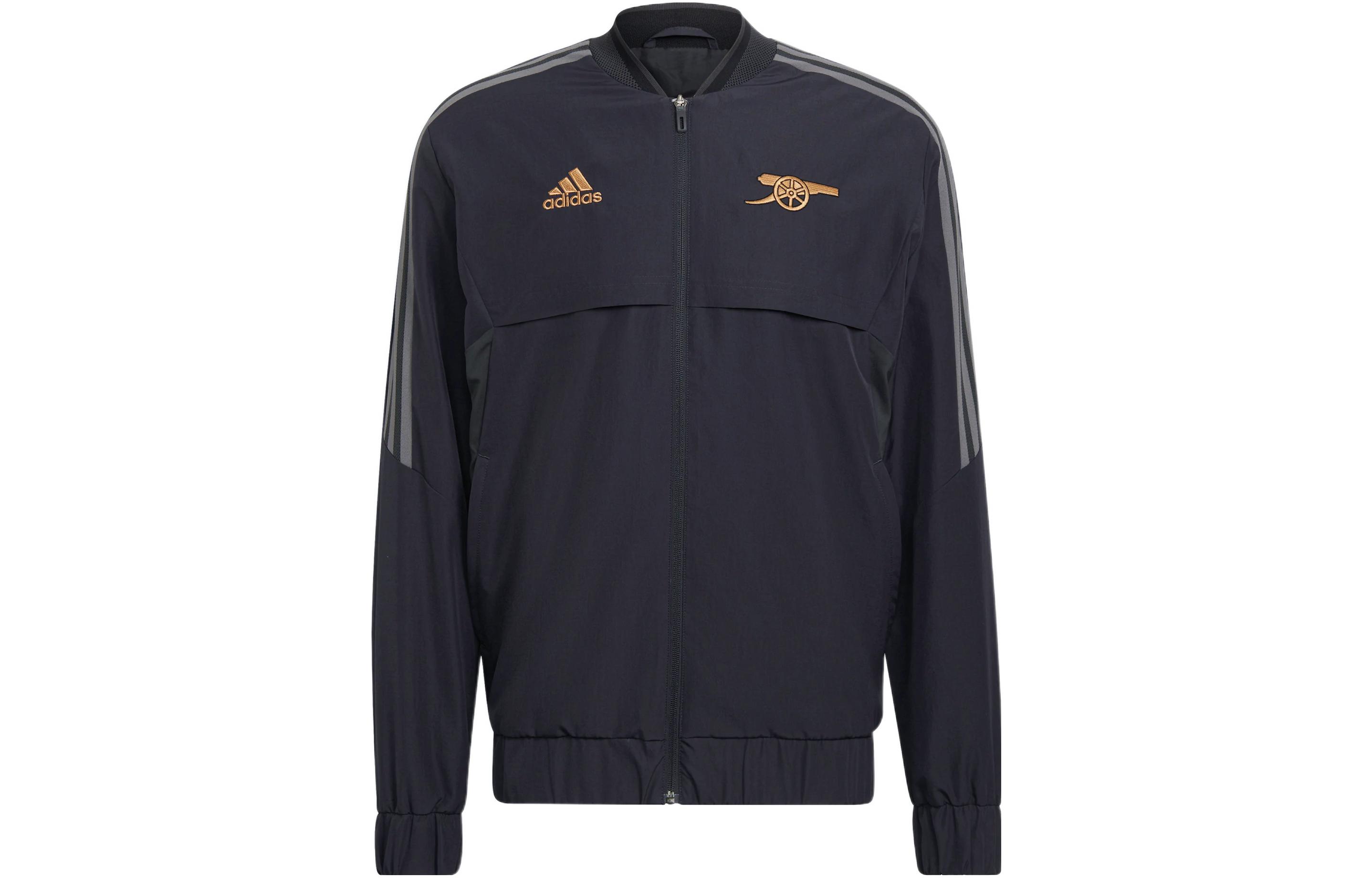 adidas Men s Arsenal Condivo Anthem Jacket Charcoal Black HA5264 M