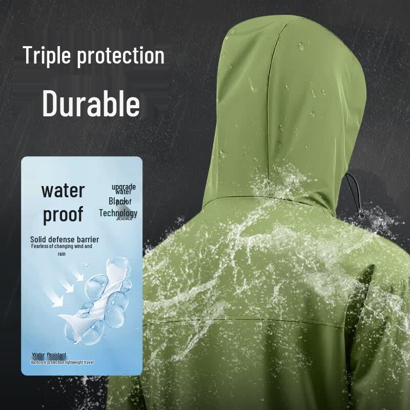 Warrior Hooded Waterproof Hiking Jacket