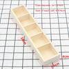 Solid Wood Retro Multi Compartment Storage Box Desktop Creativity Miscellaneous Sorting Grid