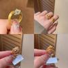 High Sense Old Money Wind Fingertips Extravagant Diamond Leopard Ring French Light Luxury Retro Micro Inlaid Cheetah Ring Leopard Female Ring