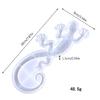 Stereo Gecko Epoxy Casting Mould for Wall Hanging Mount Decor DIY Crafts