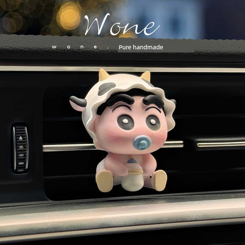 

Cute Cow Xiaoxin Air Outlet Car Aromatherapy Perfume Dashboard Fragrant Stone Creative Car Interior Cartoon Ornaments Cow Xiaoxin Air Outlet