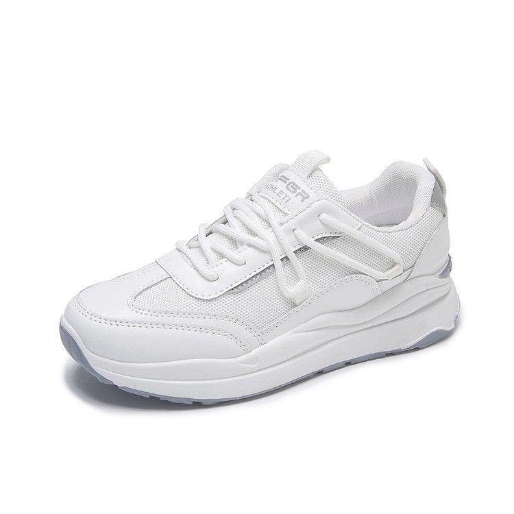 Forrest Gump Dad Shoes Women's New Spring New Breathable Mesh Sports Style White Shoes Ins Fashion Wholesale