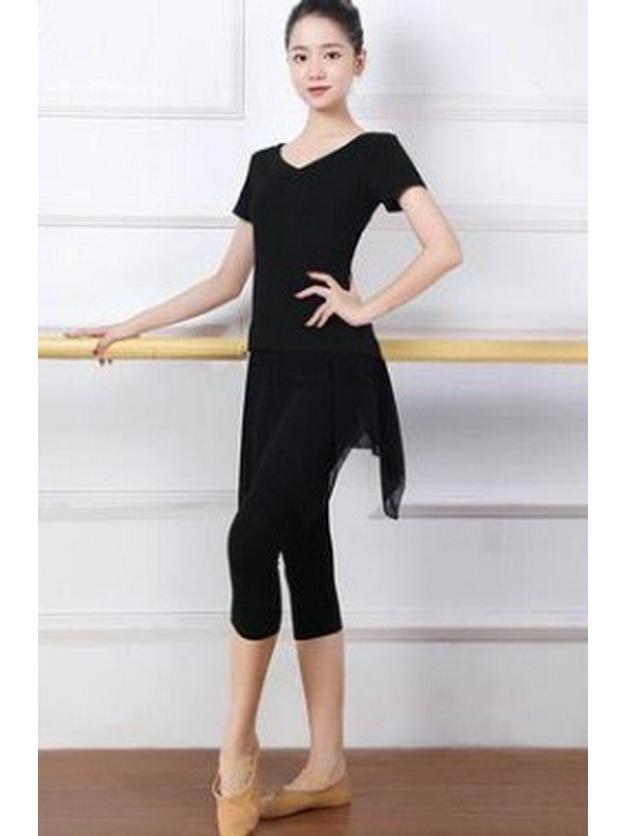 Dámská podzimní modální taneční cvičební souprava: Baletní a latinskoamerický kostým