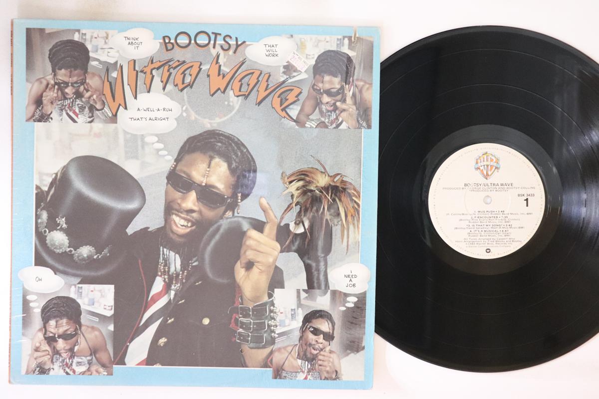 

LP Record BOOTSY COLLINS - Ultra Wave BSK3433 WARNER BROS 1980 US Soul/Funk Used