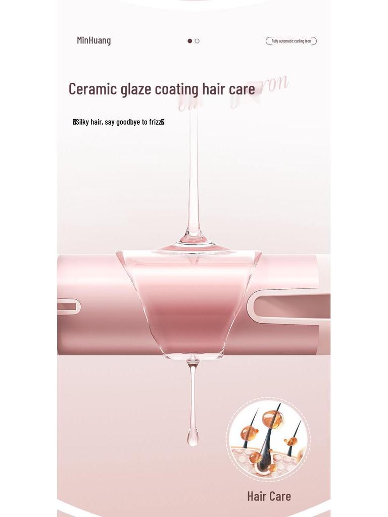 Minhuang Automatic Curling Iron with High Skull and Long-Lasting Waves