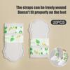20Pcs Disposable Dog Booties Waterproof Breathable Pet Paw Covers Paw Protectors with Adjustable Bandage for Dogs Cats Indoor Outdoor