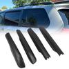 Car Roof Rack Rails Luggage Rack Protector Cover Fits for Toyota Sienna 2011- ABS Plastic Exterior Accessories