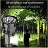 Multifunctional Rechargeable Nine-Core Long-Range Outdoor Flashlight