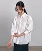 AVA MOLLI Back Point Shirring Sh (White)