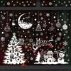 Christmas Window Sticker Merry Christmas Decorations For Home 2025 Christmas Ornament Xmas Navidad Natal Gifts New Year 2026