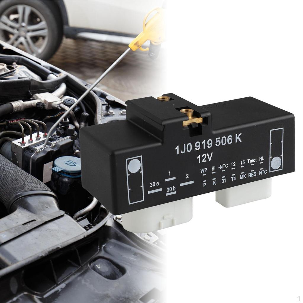 Radiator Fan Module Relay 1J0919506K Vehicle Engine Cooling Components Spare Part Auto Repair