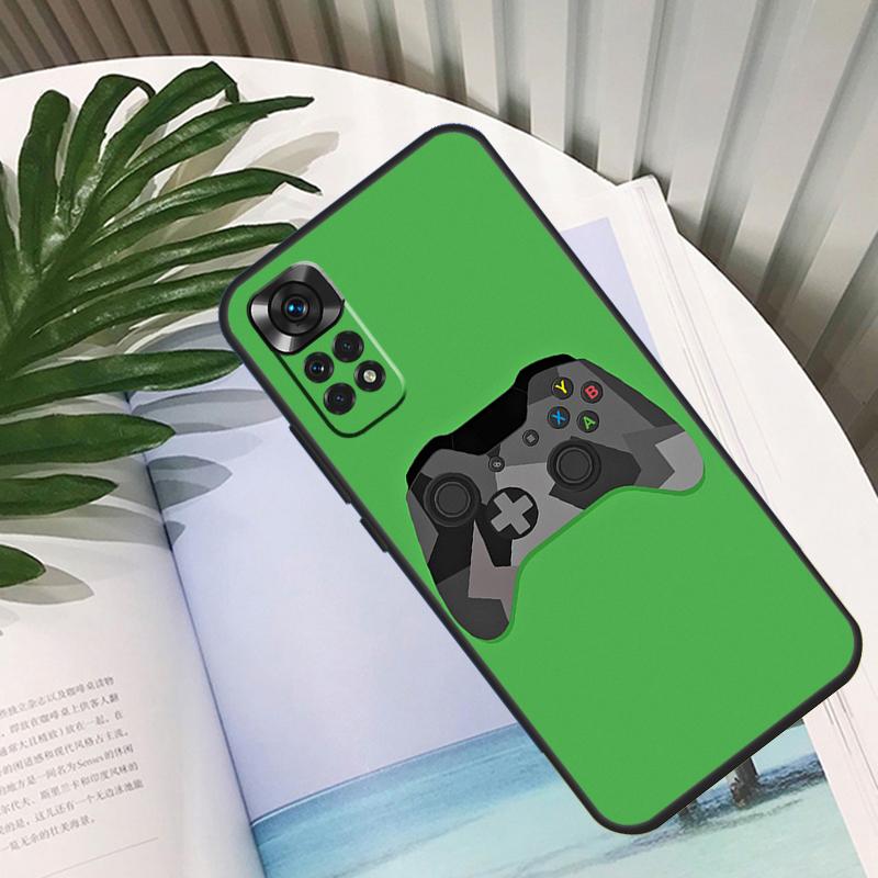 Cool Gaming Controller Funda For Xiaomi Redmi Note 13 10 11 12 14 15 Pro Plus Case For Redmi 15C 12C 13C 14C 10C 15