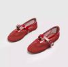 Women's shoes 2025 fishing net breathable single shoe round toe shallow mouth flat bottomed ballet shoes summer breathable mesh