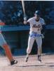 JOHN STEARNS NEW YORK METS ACTION SIGNED 8x10