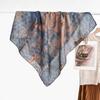 Sunscreen Mom Square Headscarf Lightweight Retro Patterned Square Shawl  Bag Accessories