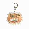 Acrylic Keychain: Japanese San-X Corner Creatures Anime Pendant for Backpack