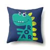 Cute Cartoon Dinosaur Pillowcase  Animal Polyester Cushion Cover Waist Throw Sofa Home Decoration Pillow Cases