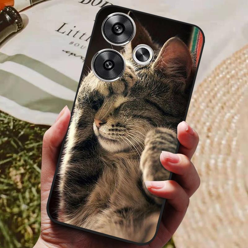For Xiaomi POCO F6 Case POCOF6 Luxury Phone Silicon Back Cover For Xiaomi POCO F6 Cases  F 6 Protective Shockproof Shell Capas