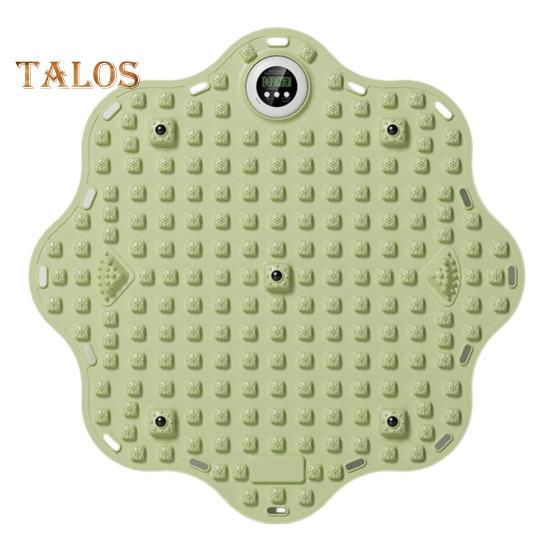 Foot Massager Mat with Timer Feet Pain Relief Muscle Relaxation Foot Reflexology Pad Anti-slip Portable Acupressure Pad Portable Stone Walking