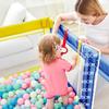 4/8Pcs Baby Pull-Up Ring Toddlers Walking Helper Practice Exercises Assistant Tool Stand-Up Rings Infant Crib Playpen Hanging Ring
