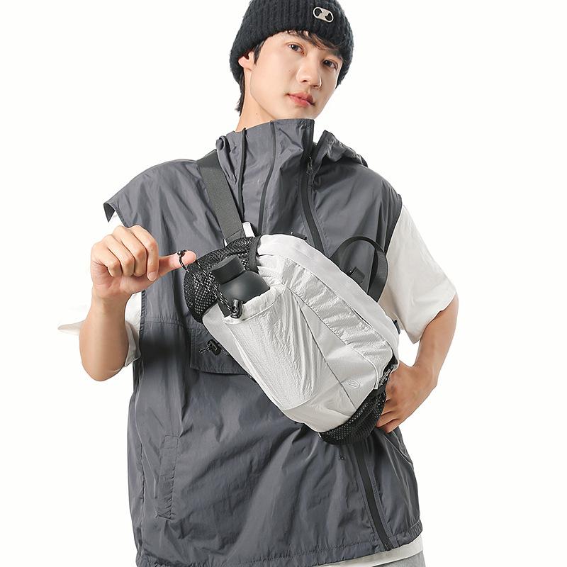 Unisex Outdoor Hiking Hiking Bag Personality Cool Multifunctional Crossbody Breast Bag Travel Storage Bag