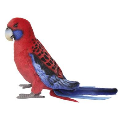 Peluche Rosella pourpre (30 cm de longueur)